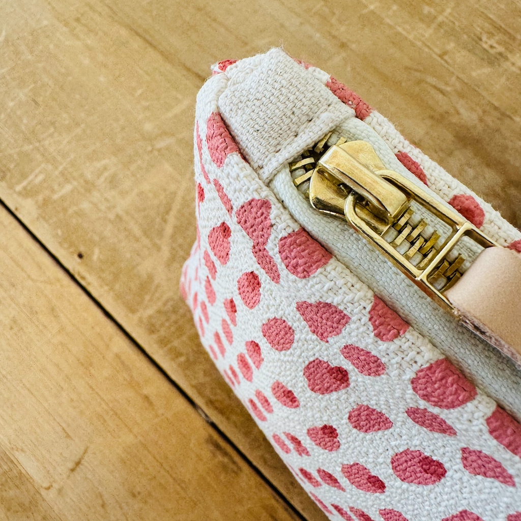Laura Bag Double Dot Berry Blush