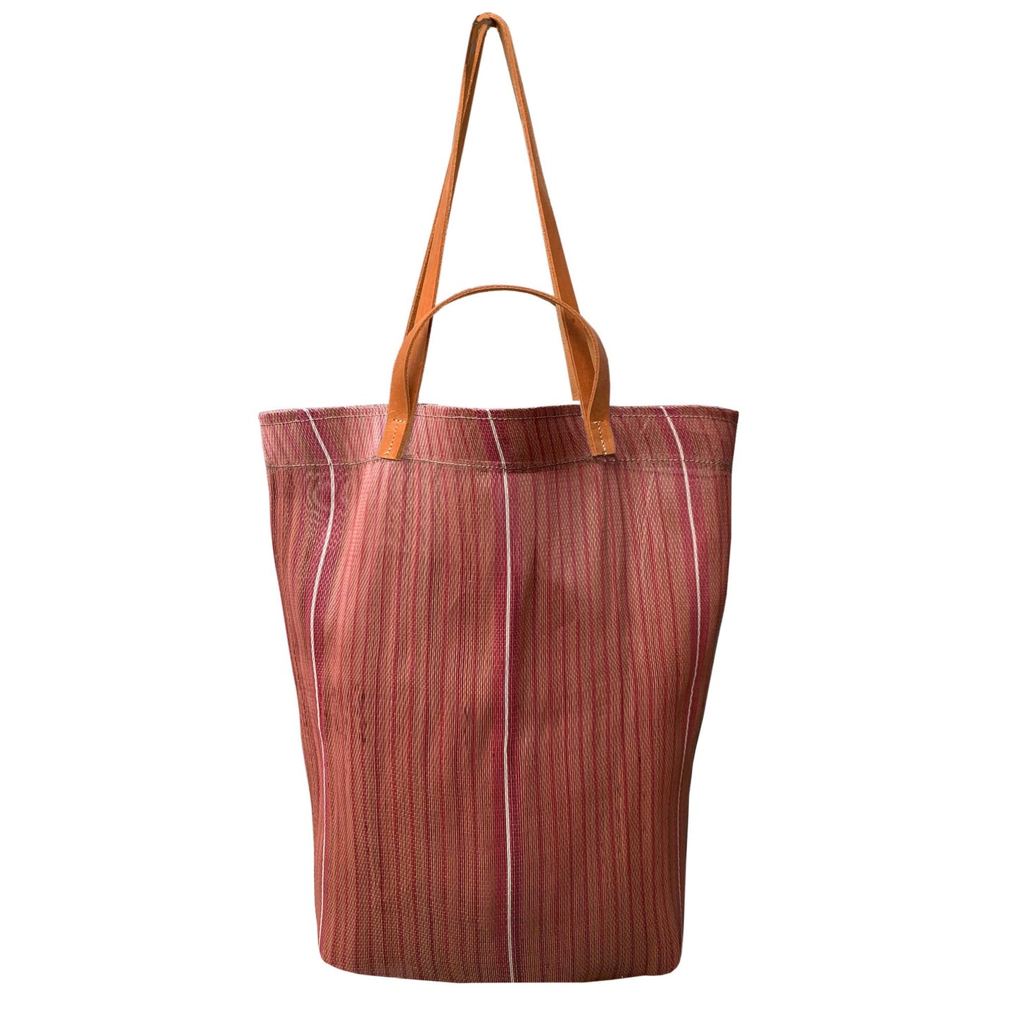 Picture of purple tote bag on a white background