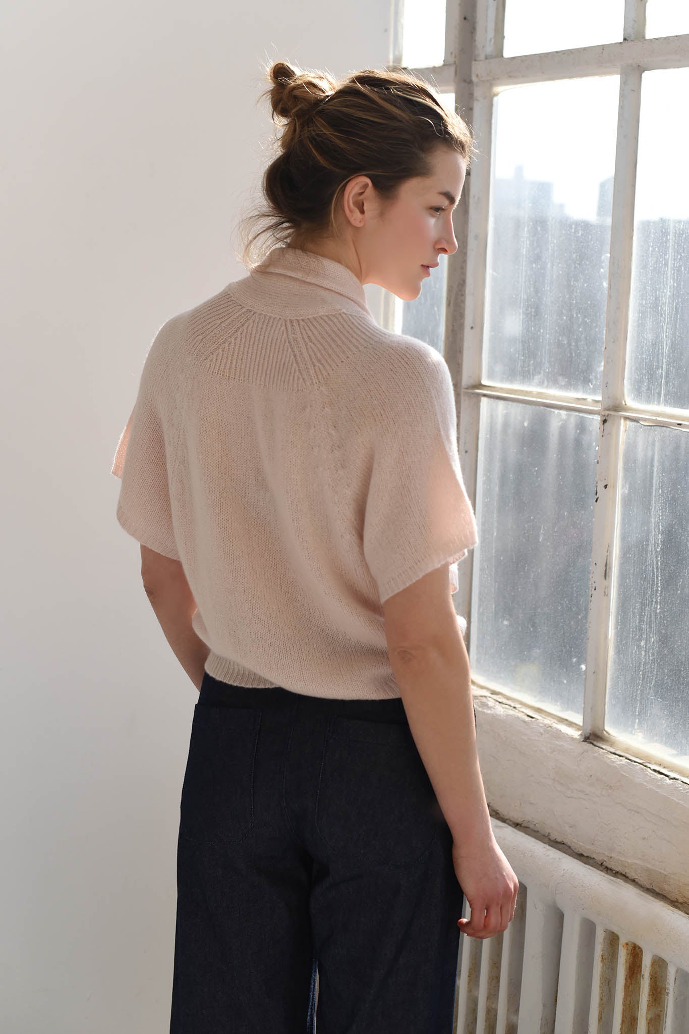 Ilam Cardigan Pink Salt