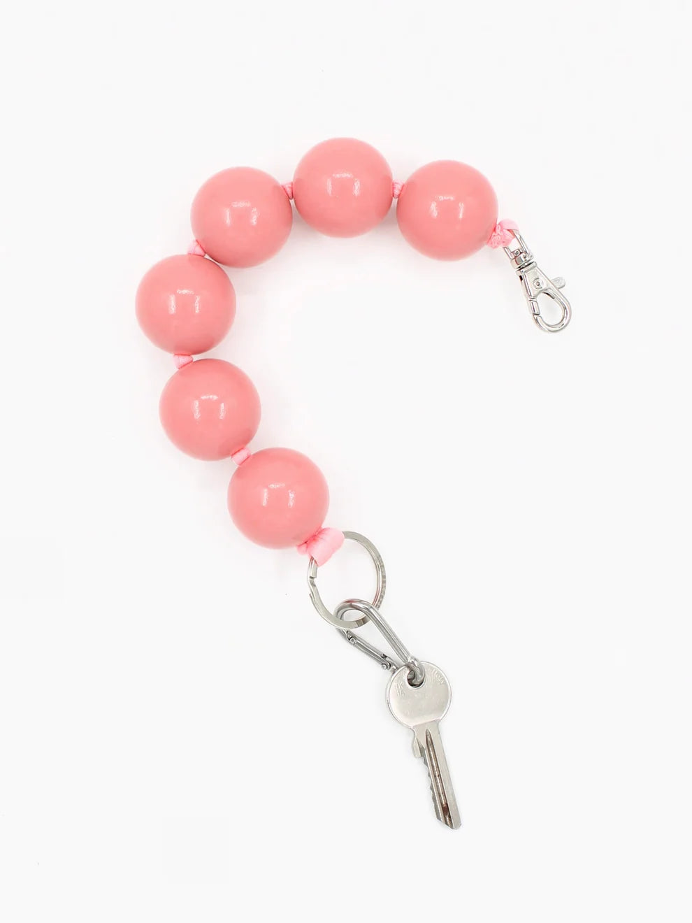 XL Key Holder with Blush Beads