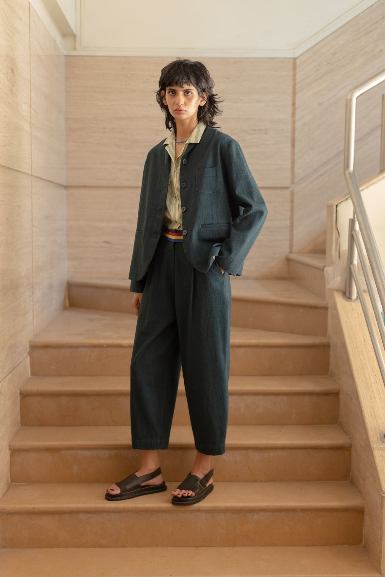 Yuno Jacket Sailor Blue