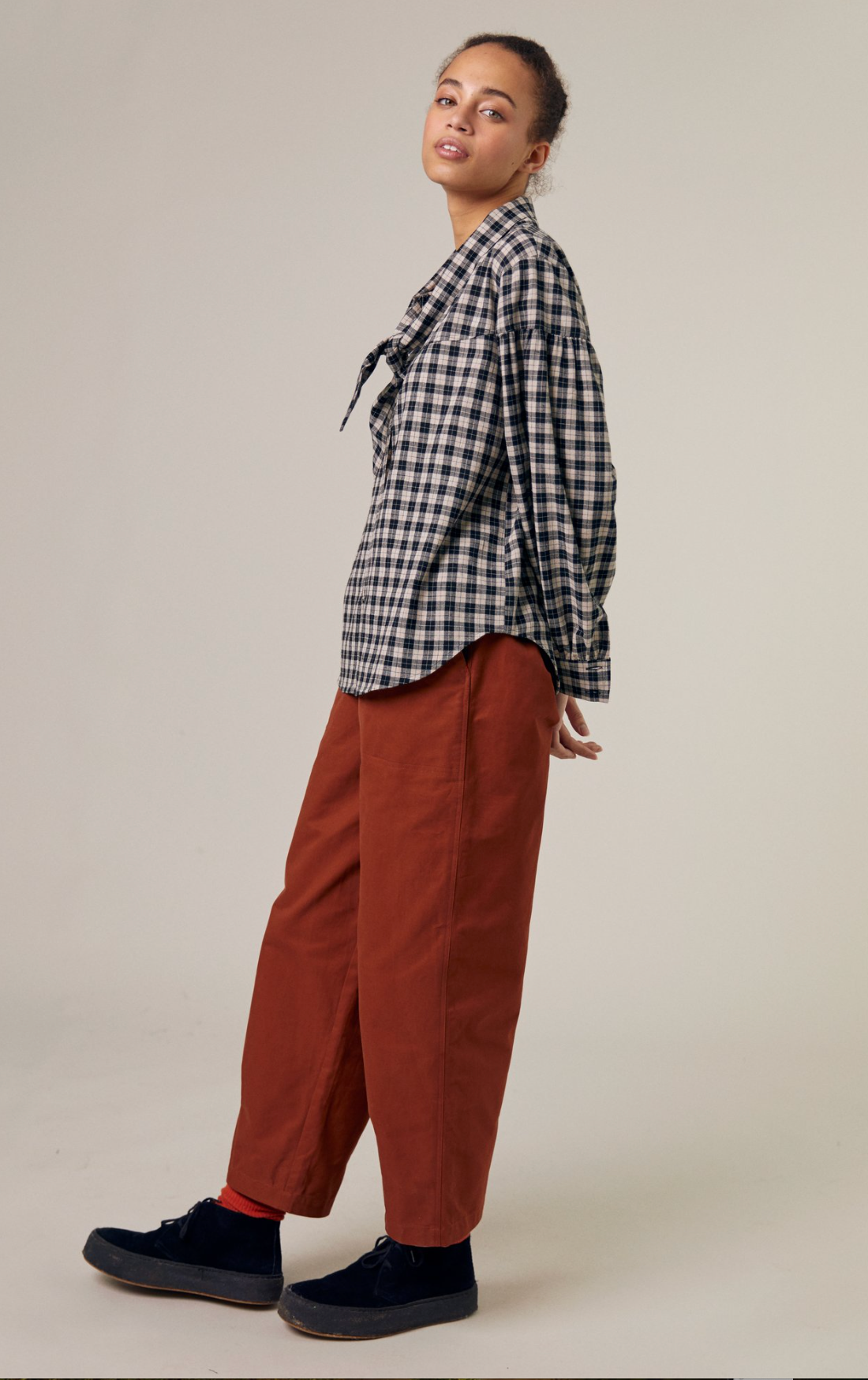 Noon Shirt Black/Check
