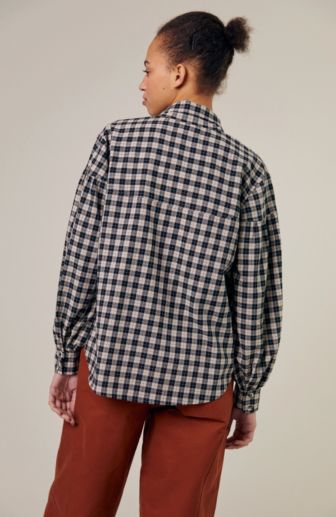 Noon Shirt Black/Check