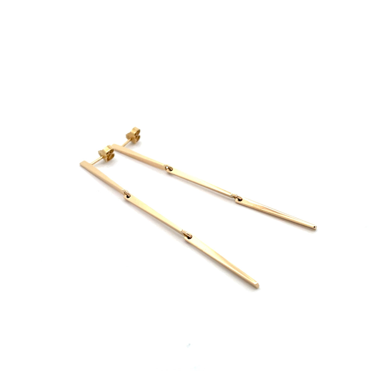 Skinny Long Edge Earrings