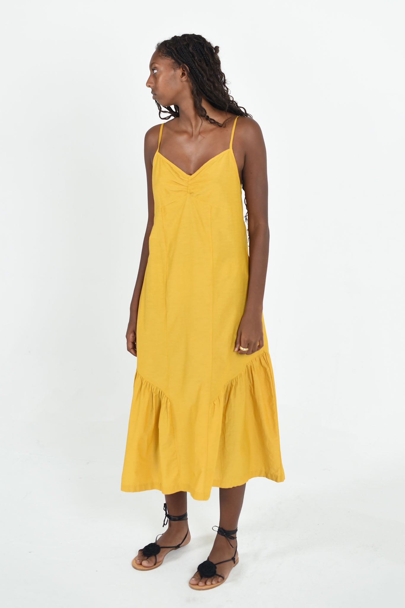 Katie Dress Turmeric