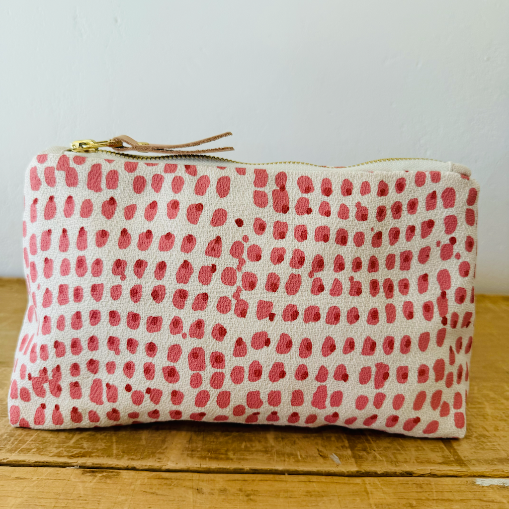 Laura Bag Double Dot Berry Blush
