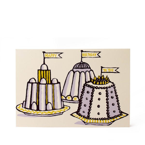 Card Birthday Puddings