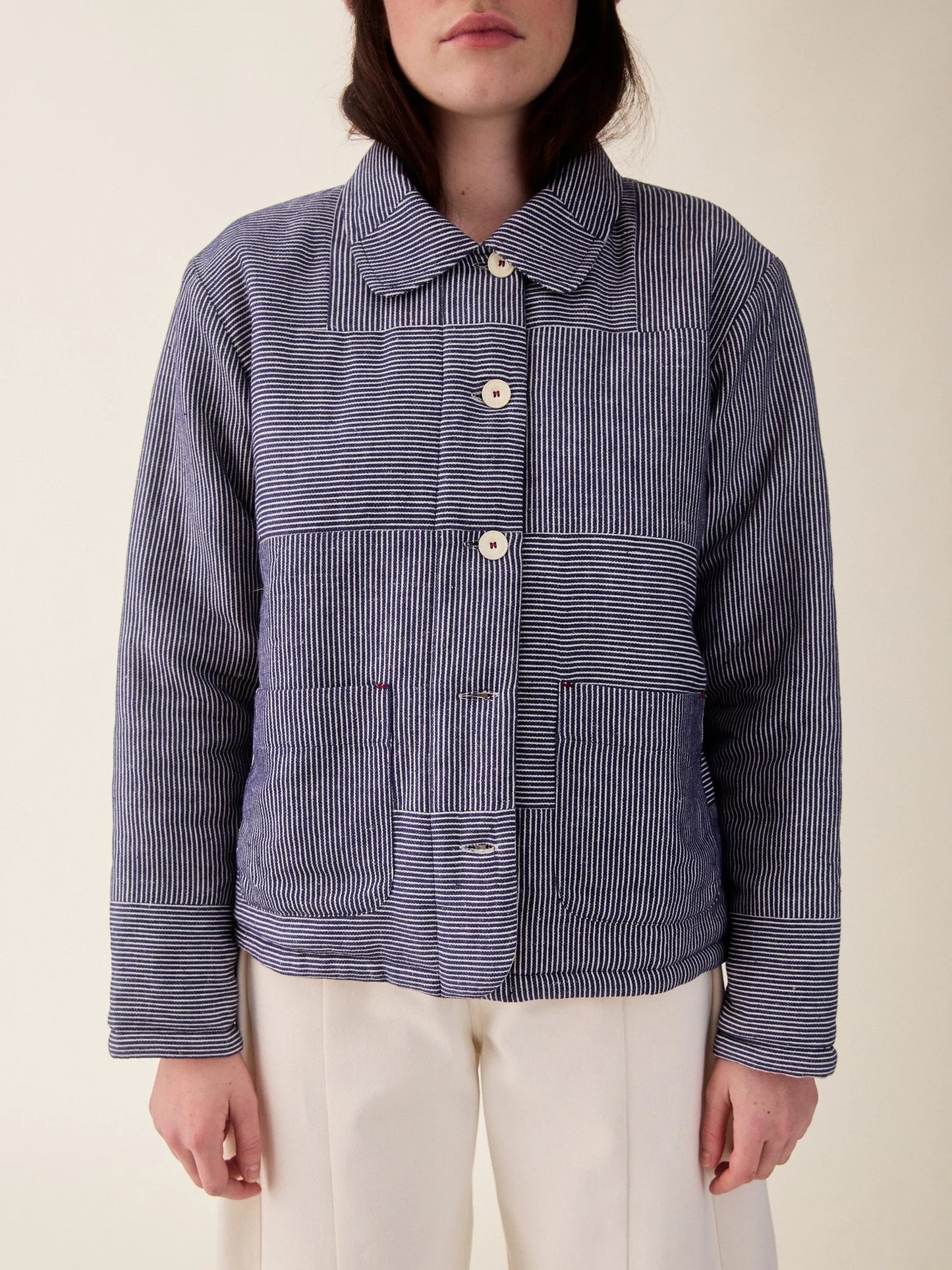Molly Jacket Railroad Stripe