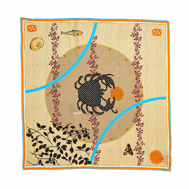Cancer Silk Scarf