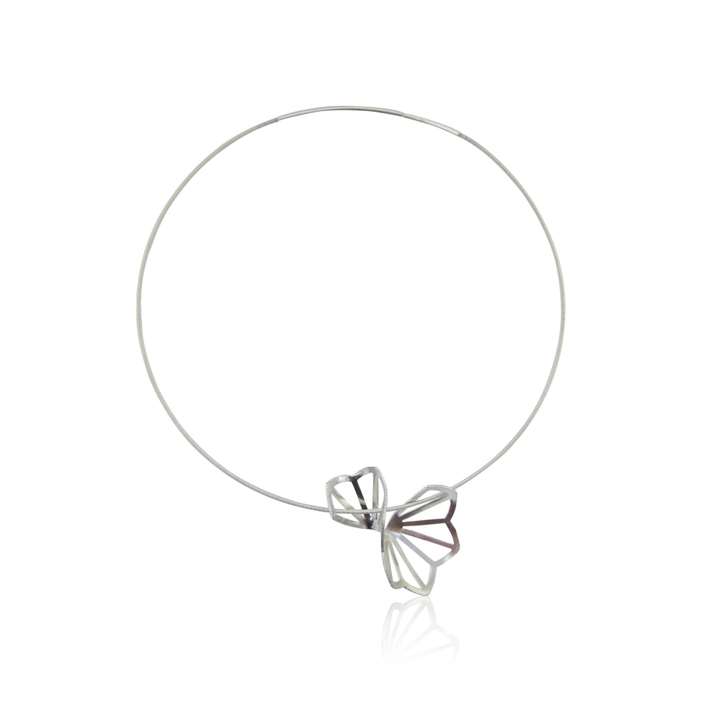 Hyacinth Fold Origami Necklace