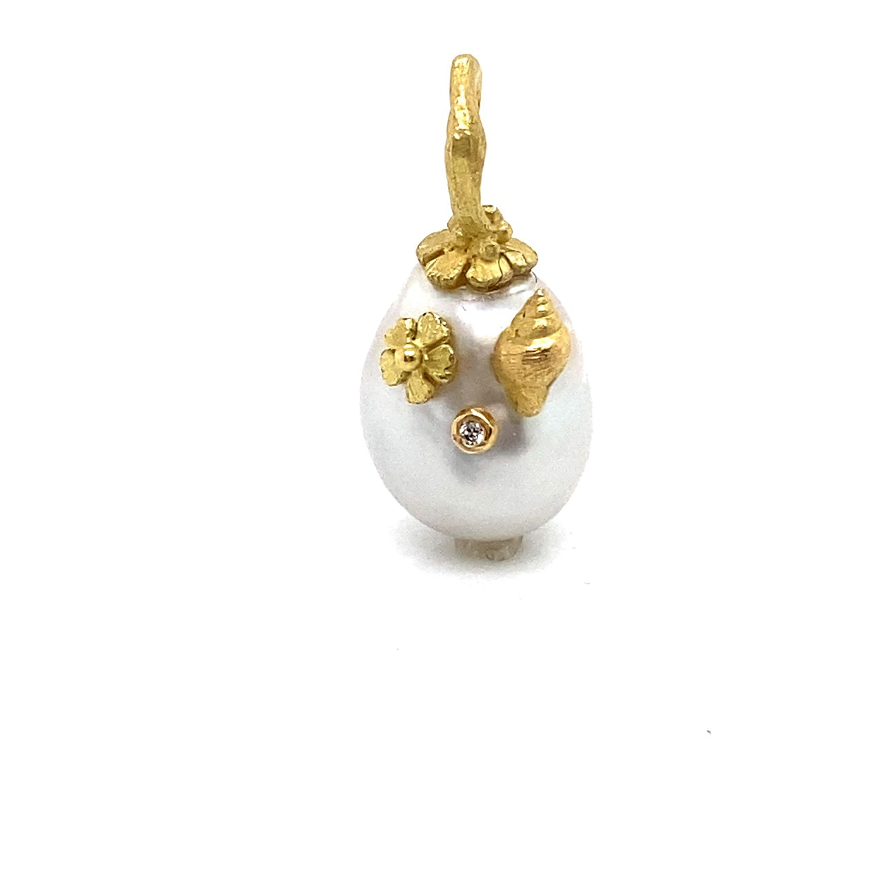 Embellished Tahiti Pearl Pendant