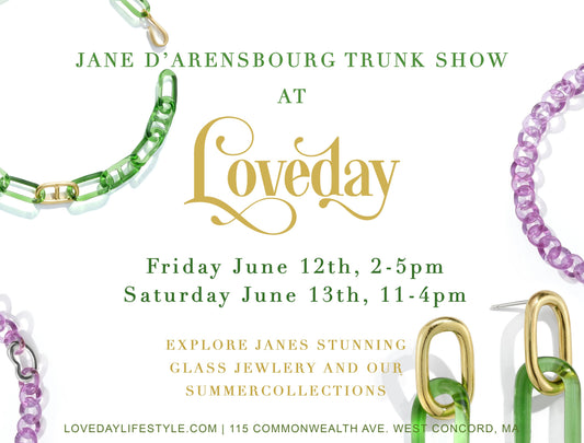 Jane D'Arensbourg Glass Jewelry Trunk Show