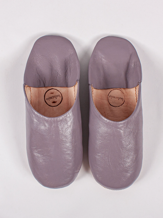 Babouche Moroccan Slippers Violet