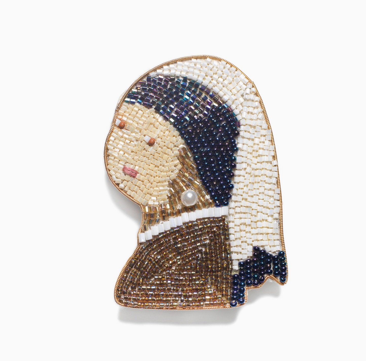 Girl with Pearl Earring Brooch