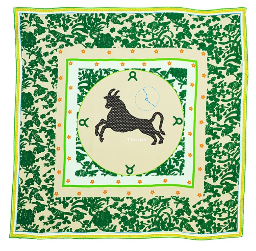 Taurus Silk Scarf