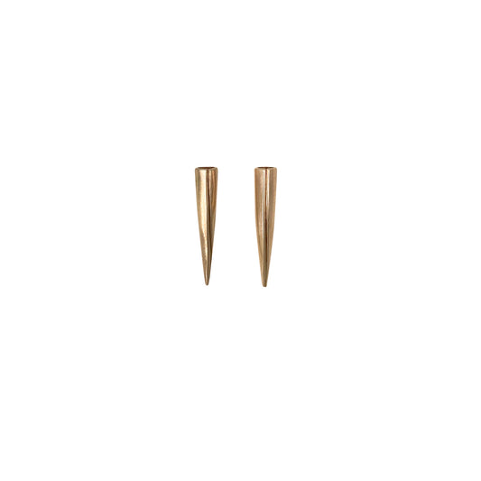 Spike Studs in 18k Yellow Gold