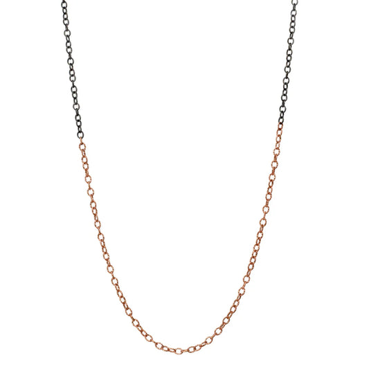 Alexis Two Tone Chain 24 Inches