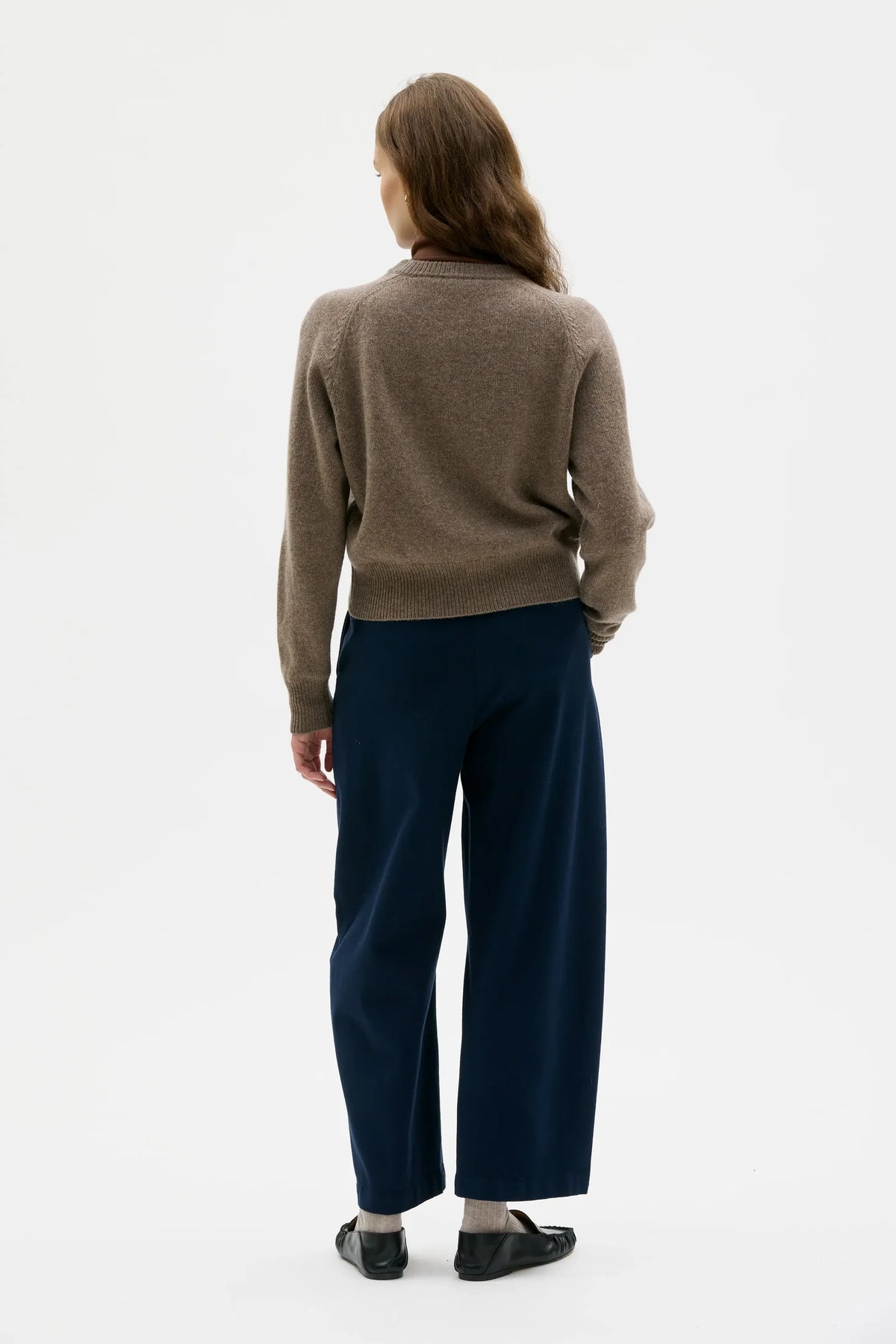 Kio Cardigan Taupe Melange