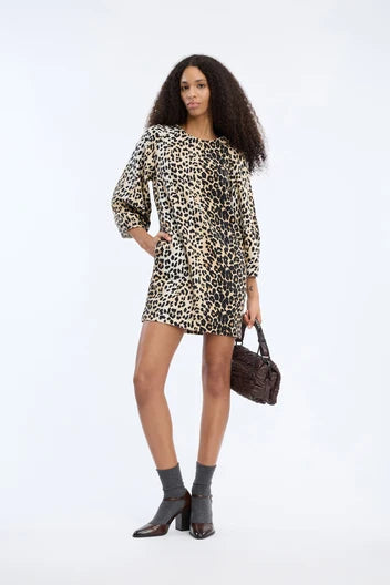 Vansi Animal Print Dress