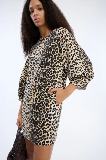 Vansi Animal Print Dress