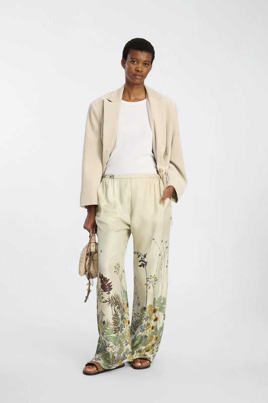 Fabert Pants Print Creme