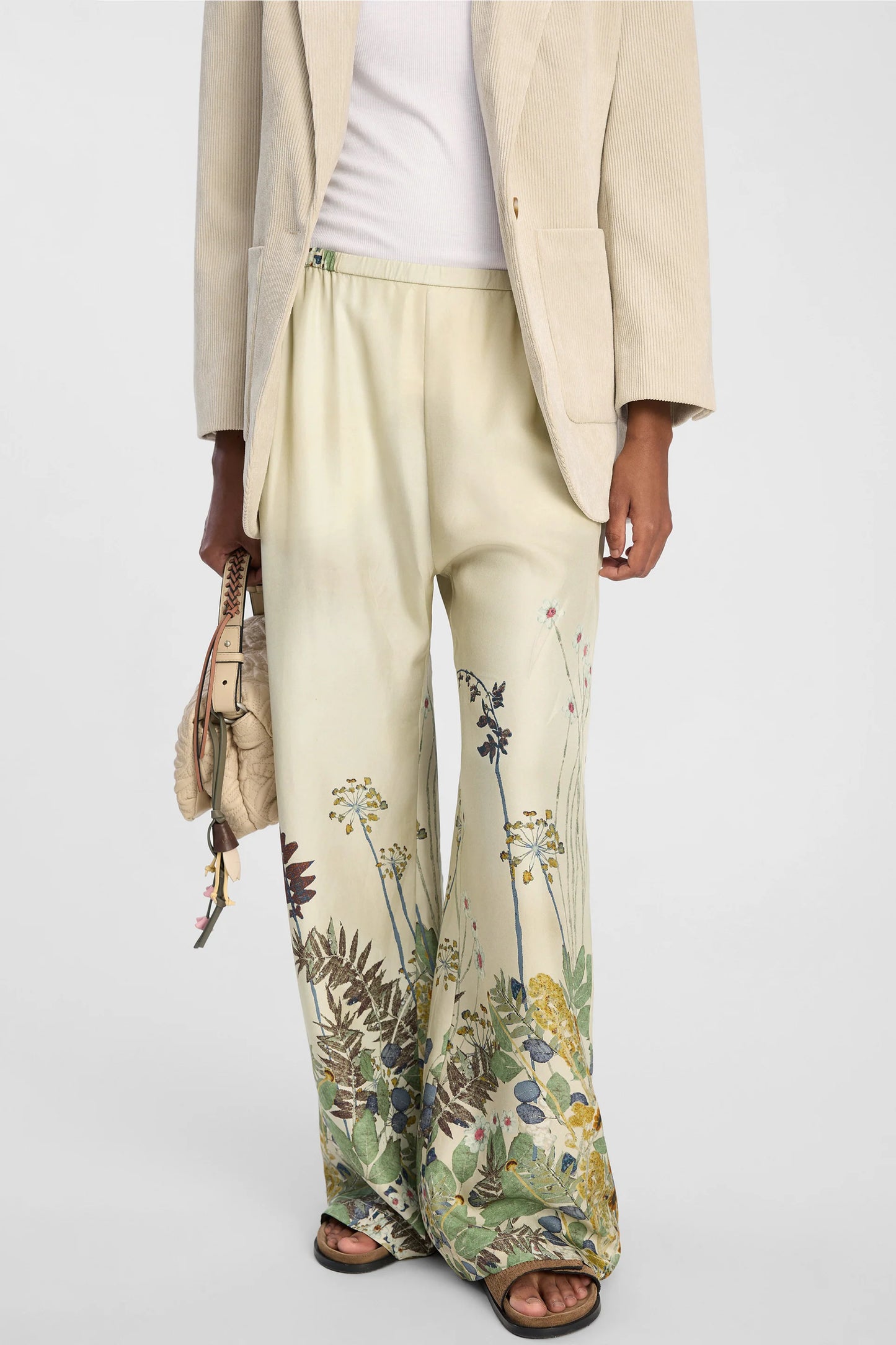 Fabert Pants Print Creme