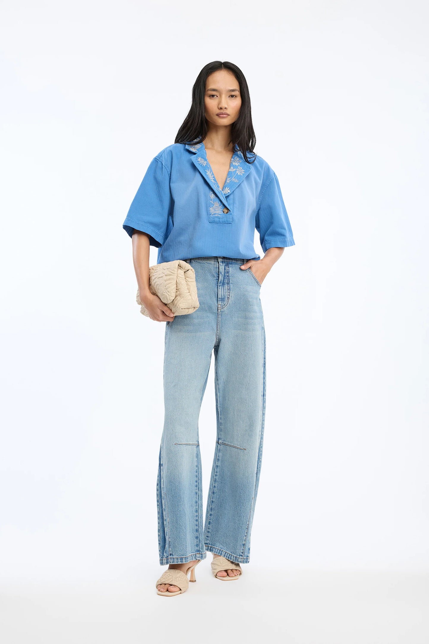 Blaise Top Light Blue