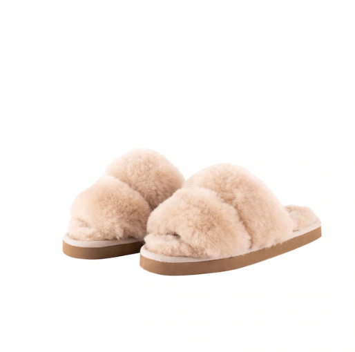 Thelma Slippers Honey