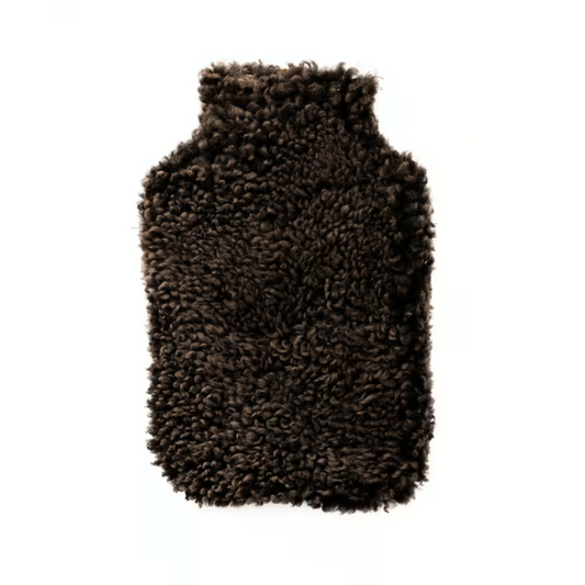 Sheepskin Hot Water Bottle Carbon
