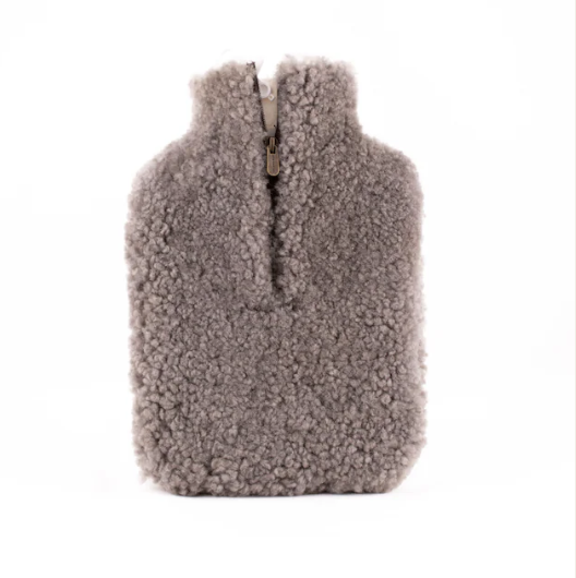 Sheepskin Hot Water Bottle Stone