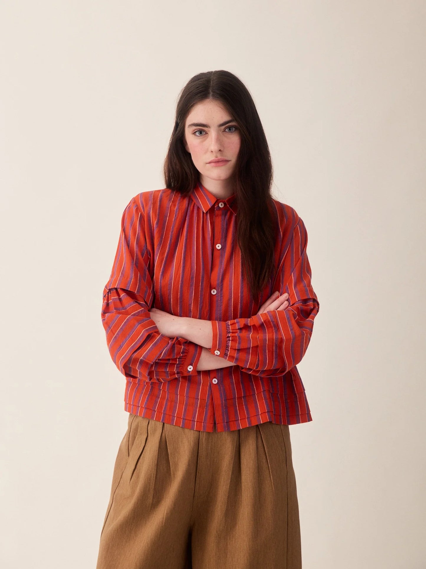 Lotta Shirt Red Stripe