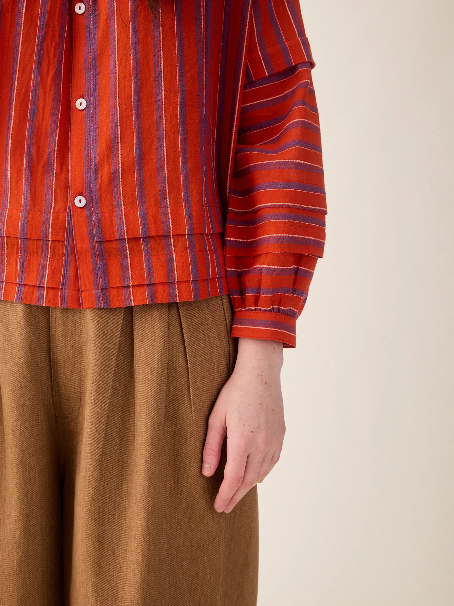 Lotta Shirt Red Stripe