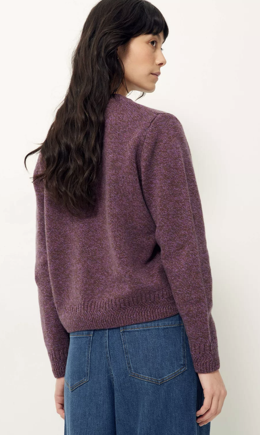 Silty Sweater Stony Violet