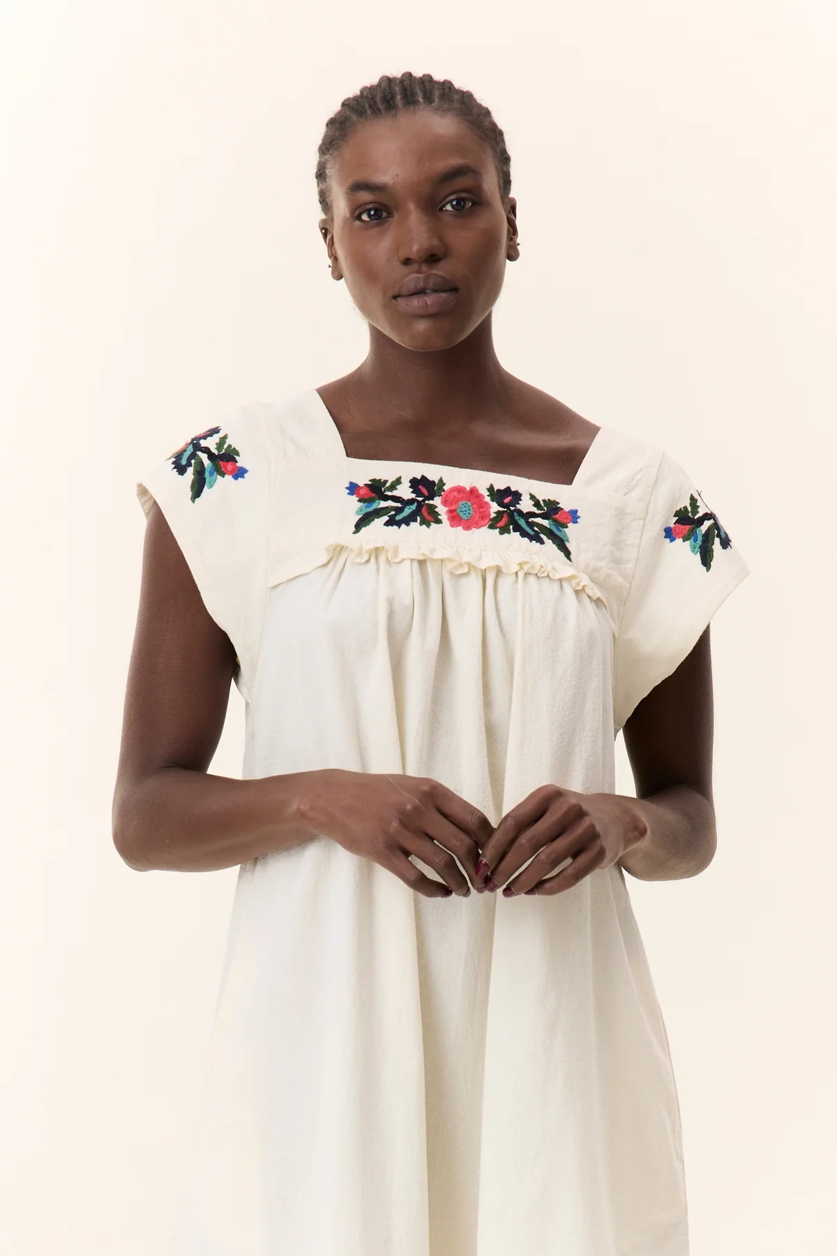 Raddix Dress Ivory