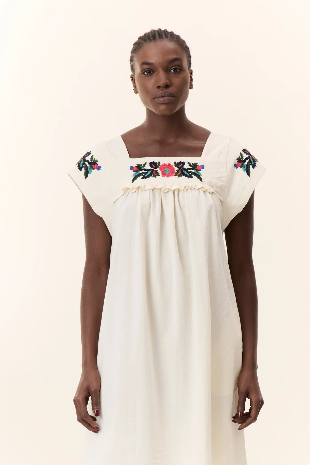 Raddix Dress Ivory