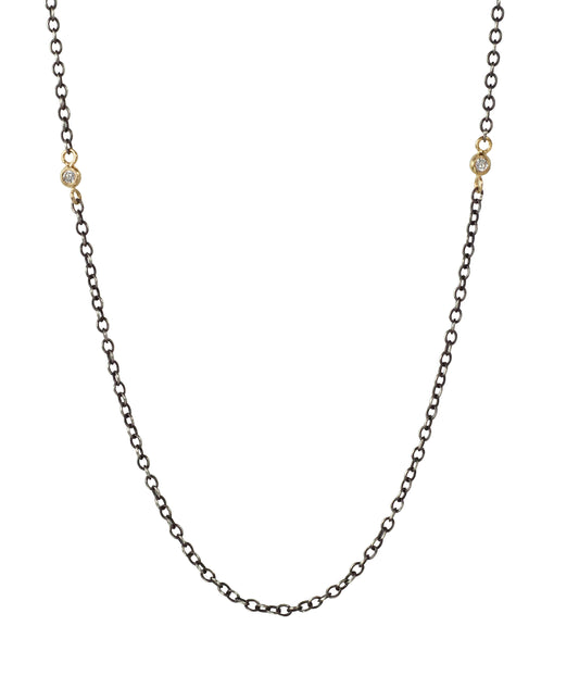 Mini Diamond Bezel Chain