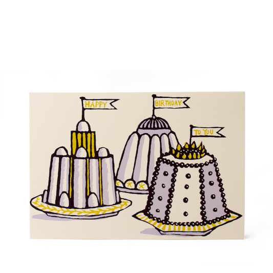 Card Birthday Puddings