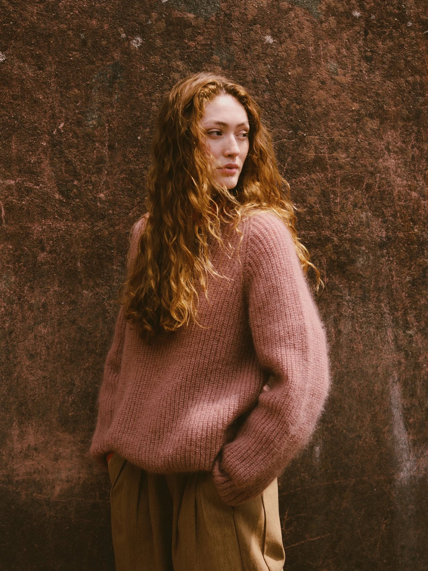 Flo Jumper Dusky Rose