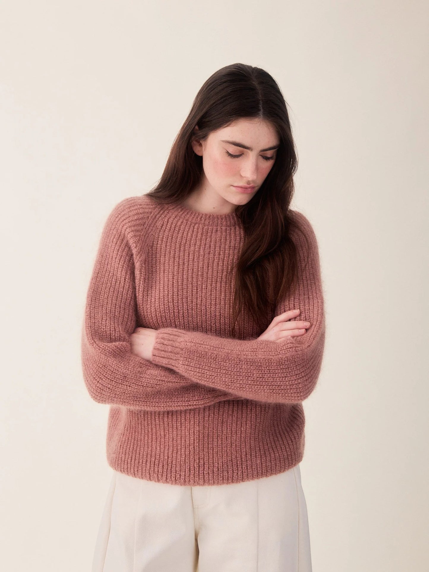 Flo Jumper Dusky Rose