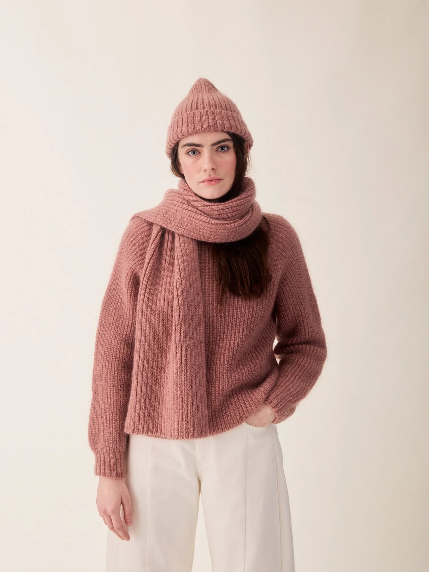 Flo Jumper Dusky Rose