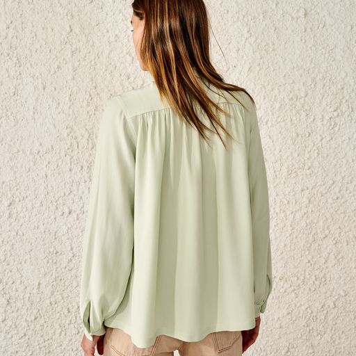 Taxi Blouse Lime
