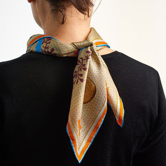 Cancer Silk Scarf