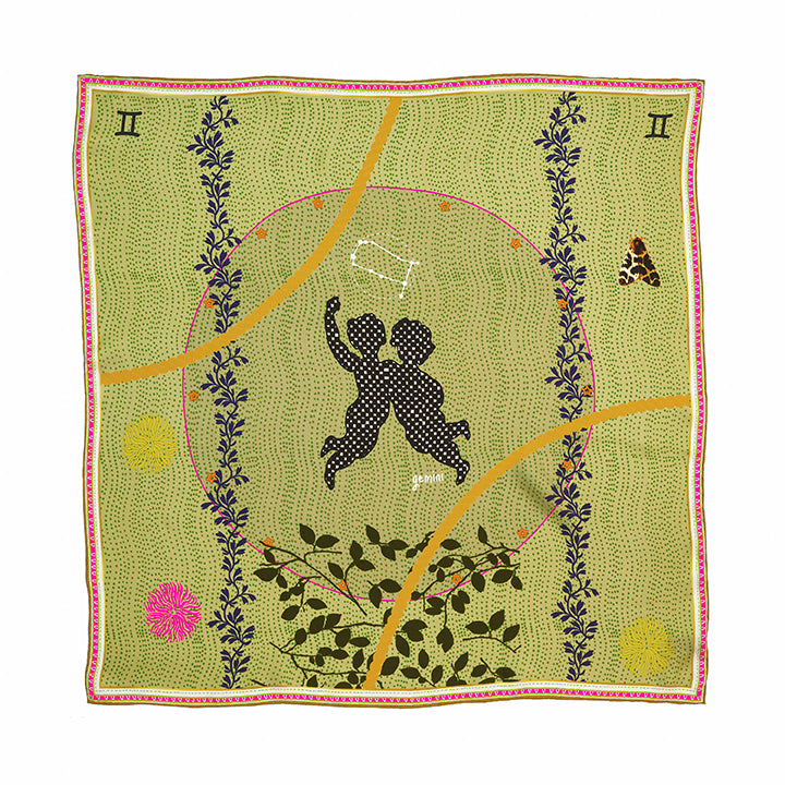 Gemini Silk Scarf