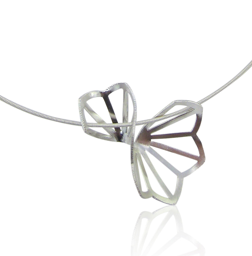 Hyacinth Fold Origami Necklace