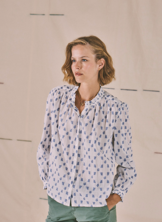 Chrissie Long Sleeve Shirt Flower