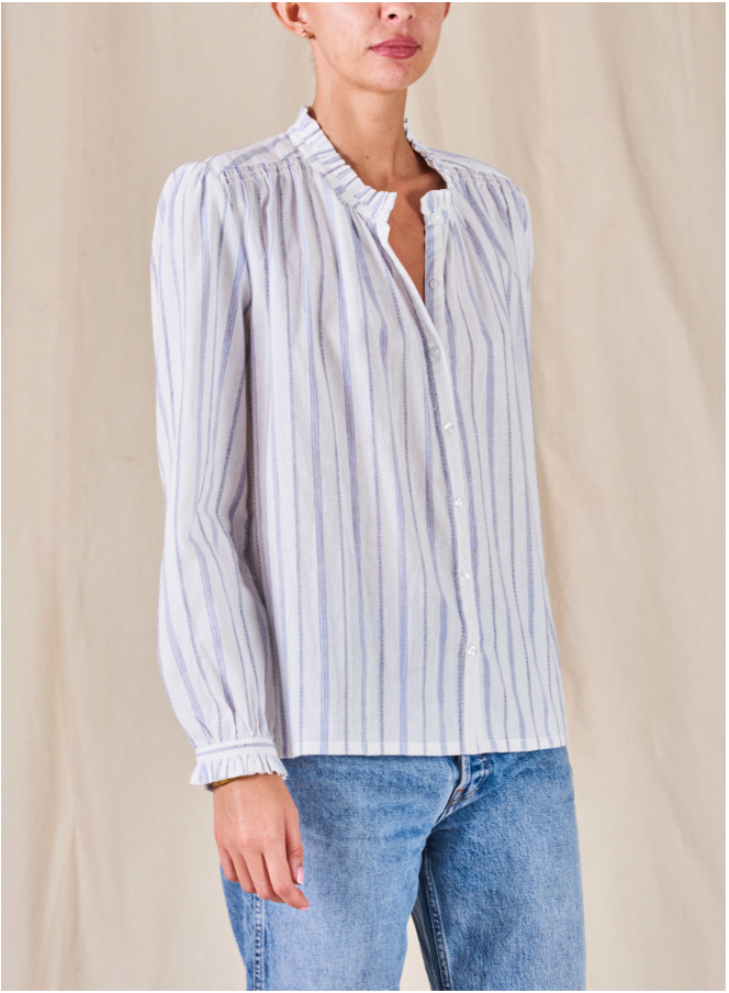 Chrissie Long Sleeve Shirt Stripe