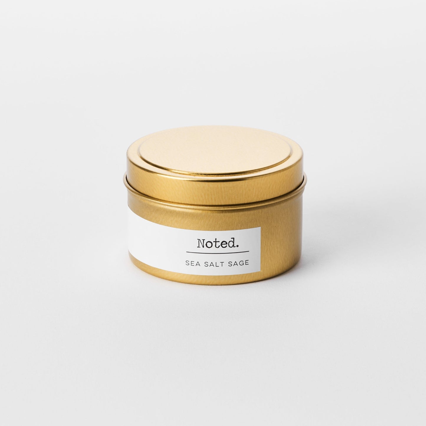 Gold Tin Candle