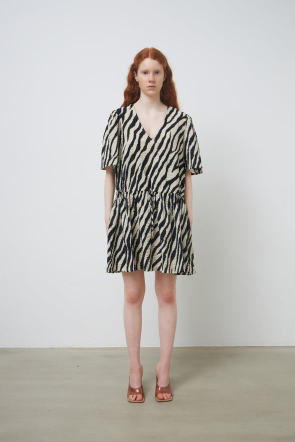 Luja My Dress in Creme/Black