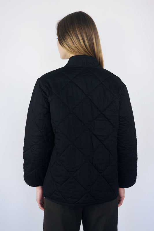 Rosie Quilted Jacket Black